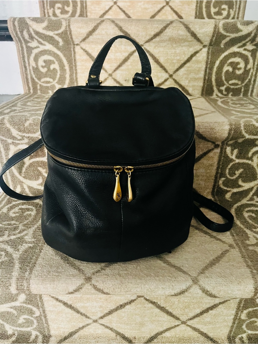 Hobo Leather Backpack